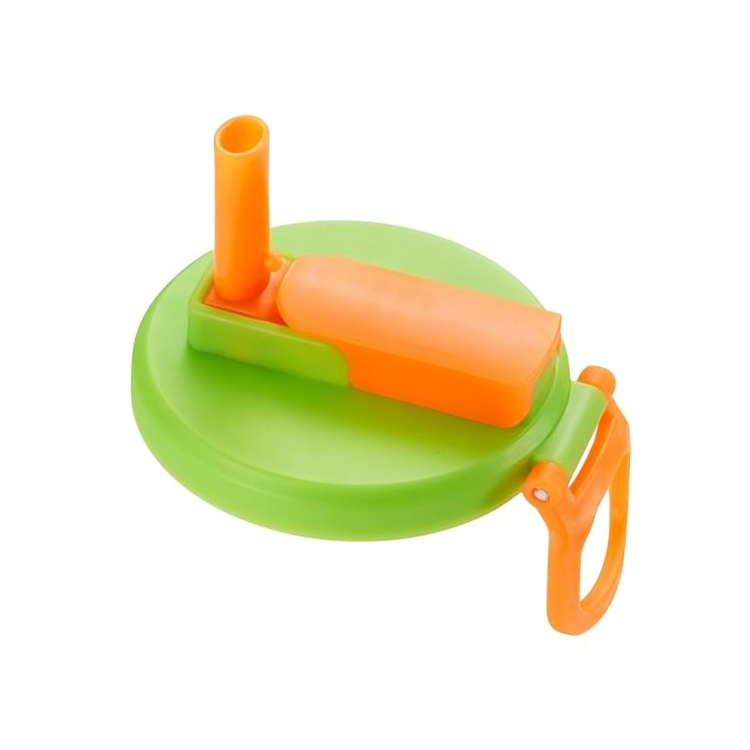 Antispill locket - Burklock med sugrör